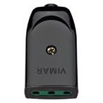 VIMAR SPA - VIW00221 PRESA 2P+T 10A P11 ASSIALE NERO