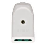 VIMAR SPA - VIW00221.B PRESA 2P+T 10A P11 ASSIALE BIANCO