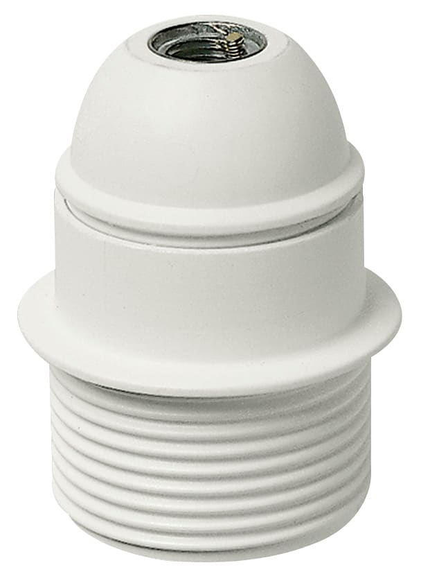VIMAR SPA - VIW02104.B PORTALAMPADA E27 M10X1 CM/PFIL. BIANCO