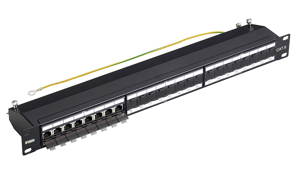 VIMAR SPA - VIW03024.7 PANNELLO 24 RJ45 CAT6 FTP 1U