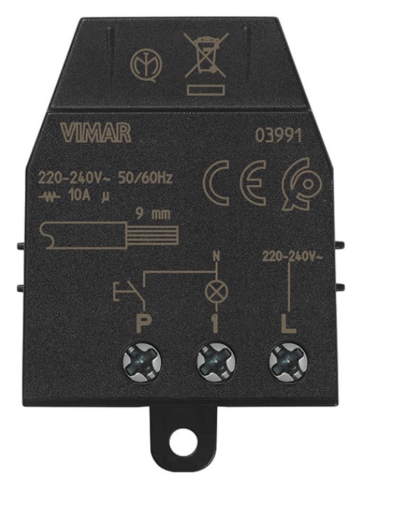 VIMAR SPA - VIW03991 MODULO RELE AD IMPULSI QUID 10A