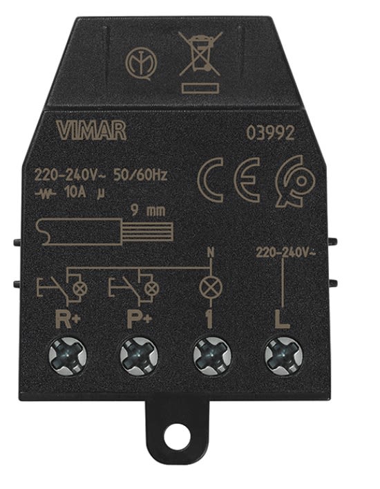 VIMAR SPA - VIW03992 MODULO RELE AD IMP. CON RESET QUID 10A