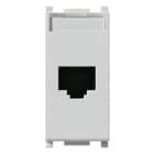 VIMAR SPA - VIW14339.11.SL Presa RJ45 Netsafe Cat5e UTP Silver