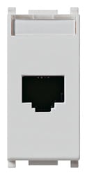 VIMAR SPA - VIW14339.5.SL Presa RJ45 Netsafe Cat5e FTP 110 Silver
