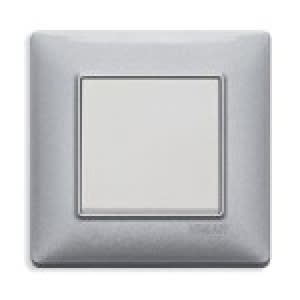 VIMAR SPA - VIW14642.71 PLACCA 2M SILVER