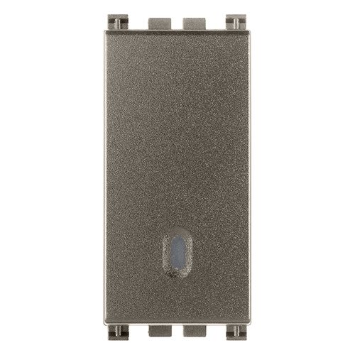 VIMAR SPA - VIW19008.M PULSANTE 1P NO 10A METAL