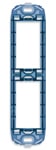 VIMAR SPA - VIW19627 SUPPORTO 2M PER PANNELLI