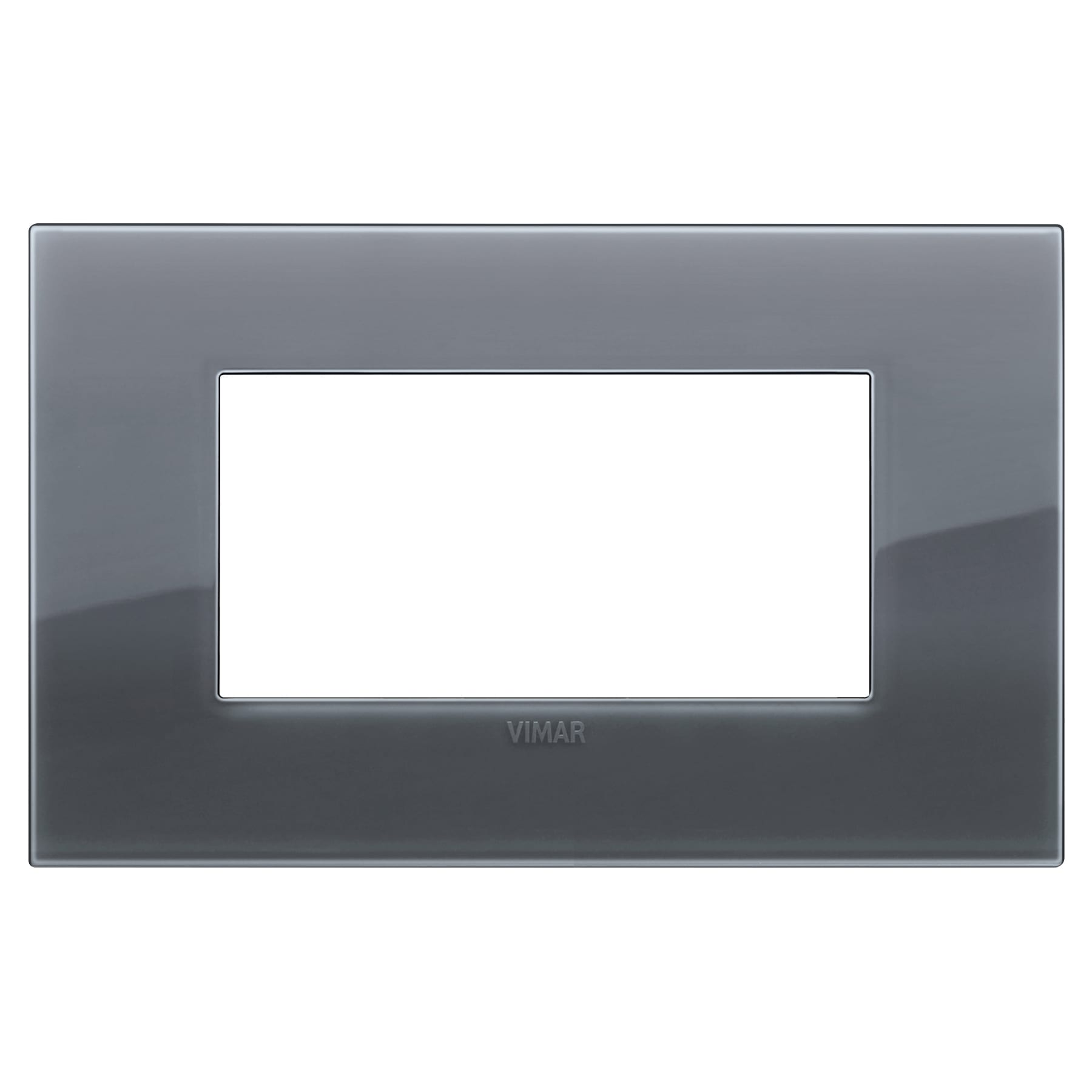VIMAR SPA - VIW19654.61 PLACCA CLASSIC 4M REFLEX GRIGIO FUME