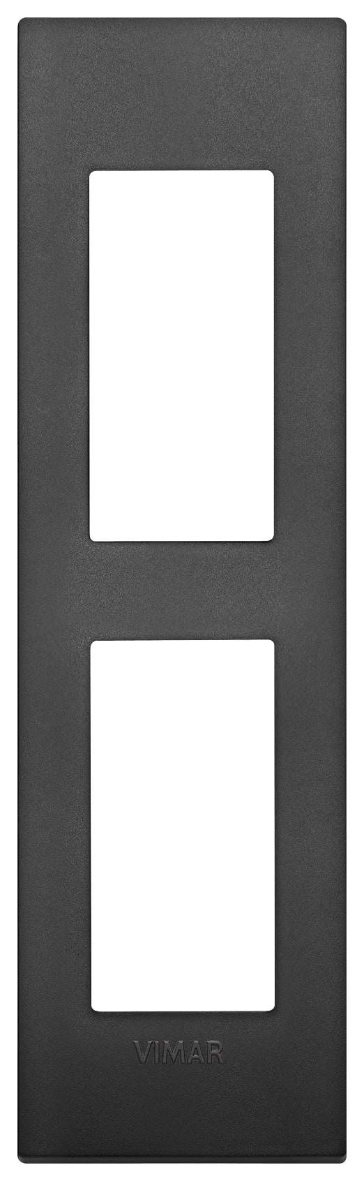 VIMAR SPA - VIW19667.71 PLACCA CLASSIC 2MP NERO