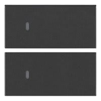 VIMAR SPA - VIW19752 DUE MEZZI TASTI 2M NEUTRO PERS. GRIGIO