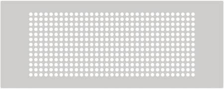 HENCO - CAPPELLOTTO - CPLVMC2610300 DIFFUSORE A SCHERMO FORATO 300X100