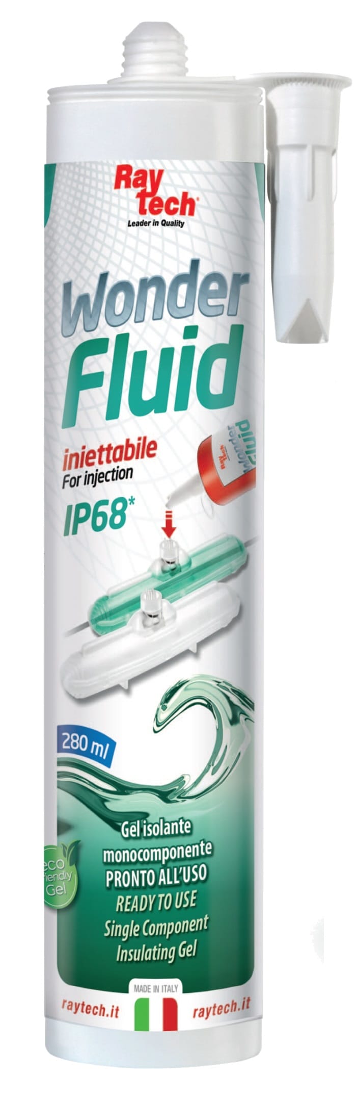 RAYTECH SRL - RYTWONDER-F280 WONDER FLUID VERDE MONOCOMP ISOLANTE 280