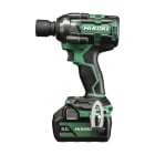 HIKOKI POWER TOOLS - HIAWR18DHWPZ AVVIT.IMPULS 18V QUAD.1/2 , 2X5,0AH