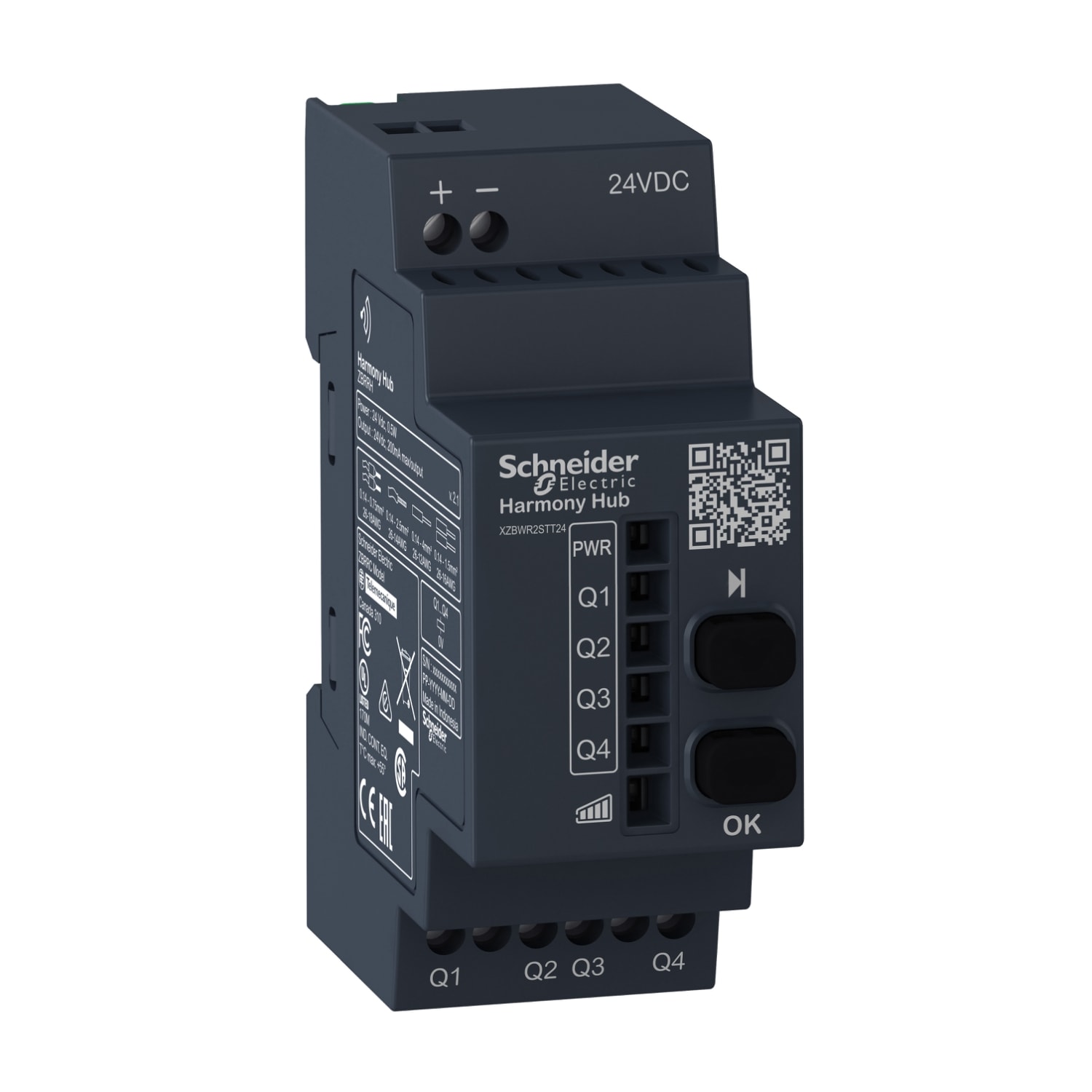 YAGEO TMSS ITALY SRL - TSIXZBWR2STT24 RICEVITORE RADIO PER 2 SENSORI