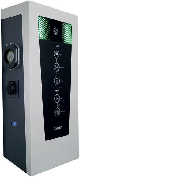 HAGER - HAGXEV600C EVCS PARK 2X7KW 1P M3T2S M2TE