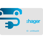 HAGER - HAGXEVA400 BADGE UTILIZZATORE CONFEZIONE 20 PEZZI