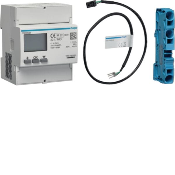 HAGER - HAGXEVA433 EVCS KIT MISURA MID TRIFASE 80A