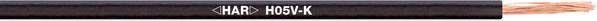LAPP ITALIA SRL - LPP4510032K/2500 H05V-K EMBOSS 1X0,75 BN