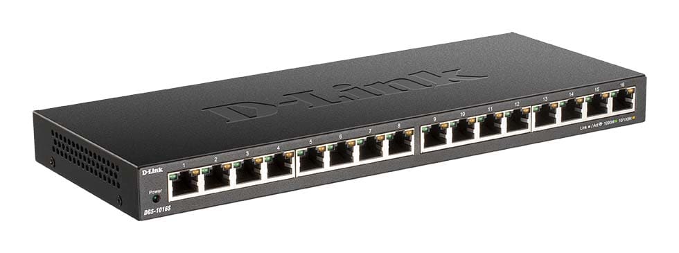 D-LINK MEDITERRANEO - DLKDGS-1016S SWITCH NONGEST 16 Porte Gigabit -(No rac