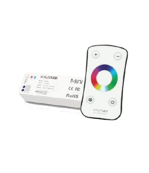 BOBOLI IN LUCE SRL - BBXETC20W MINI CONTROLLER RGBW 12V 9A CON TELEC. R