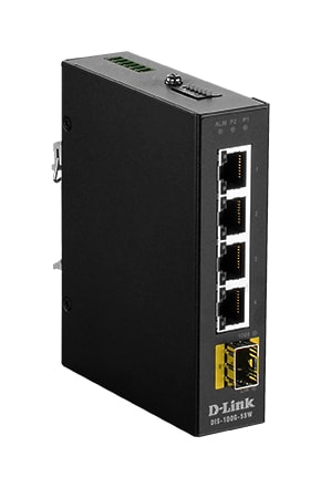 D-LINK MEDITERRANEO - DLKDIS-100G-5SW SWITCH INDUSTRIAL NONGEST 4XGB, 1XSFP