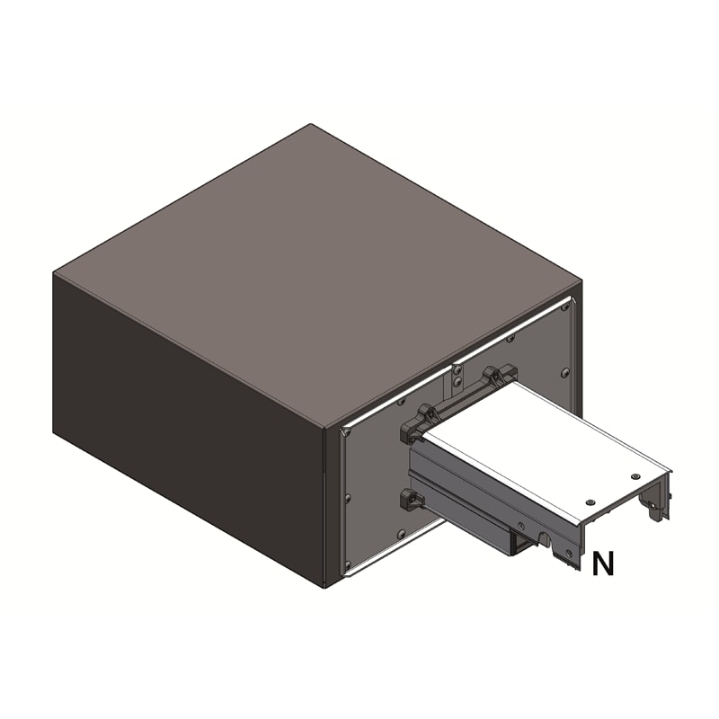 DKC POWER SOLUTIONS - HRCDTA16EFED1AA Alimentazione standard Tipo 1, 200mm + 400mm, 4 poli, 160A