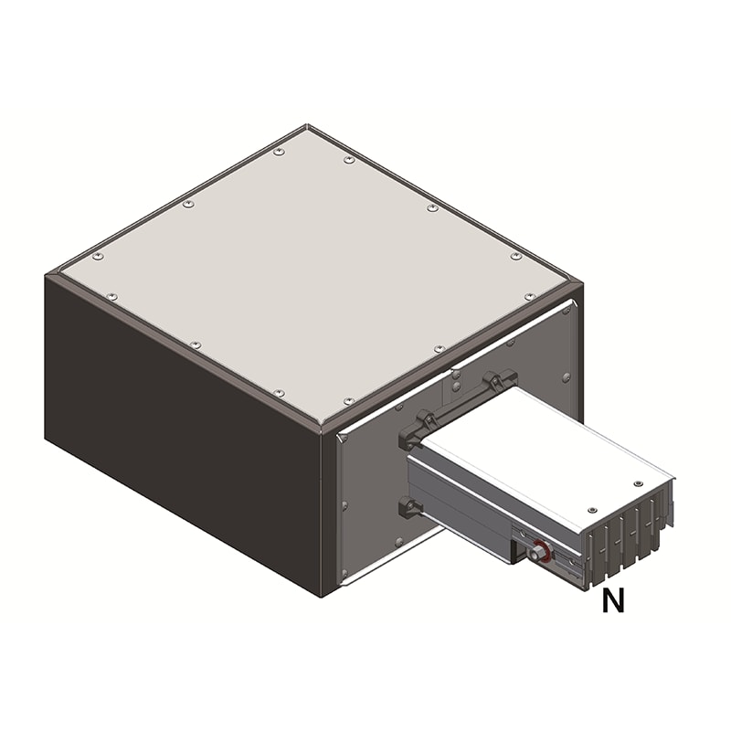 DKC POWER SOLUTIONS - HRCDTA63EFED2AA Alimentazione standard Tipo 2, 200mm + 400mm, 4 poli, 630A