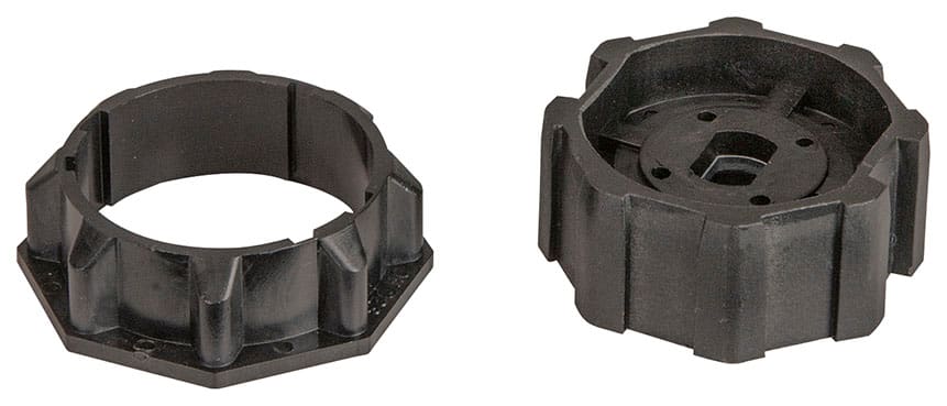 VIMAR SPA - VIWEVA407 ADATTATORI TUBO OTTAGONALE D60 MM