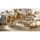 HENCO - CAPPELLOTTO - CPL32005A MANICOTTO FEMMINA IN OTTONE AVV. 20X3/4