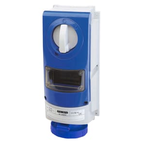 GEWISS - GEWGW66806 PRESA BL.IP66 S.F.3P+N+T 16A 230V 9H CBF
