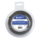 CONTACT ITALIA SRL - IICGNT-BL064NE Guaina Termoretraibile 6,4:3,2 (Nera) per rivestimento cavi elettrici, blister da 2 metri