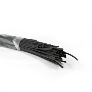 CONTACT ITALIA SRL - IICGNT-S032NE Guaina Termoretraibile 3,2:1,6 (Nera) per rivestimento cavi elettrici, barra da 1 metro