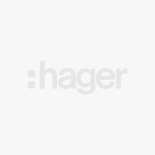 HAGER - HAGUC000BB KIT 4 PORTABARRE DI BASE Q.EVO P400-800