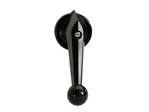 LOVATO - LOV7AR224 LEVA NERA MOSTRINA 90X90MM ASTA 8MM