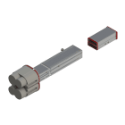 DKC POWER SOLUTIONS - HRCLTC25FFED4AA000 4P+4P 25A CU - Alimentazione + chiusura tipo 2