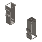 DKC POWER SOLUTIONS - HRCLTN70PFIU8AA000 Staffa semplice in Alluminio Singola