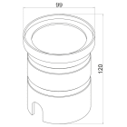 BOBOLI IN LUCE SRL - BBXAL18 CONTROCASSA PER OLAR18