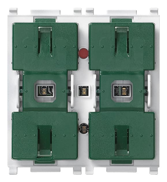 VIMAR SPA - VIWR14527.1 Due pulsanti bascul+att. tappar. lamelle