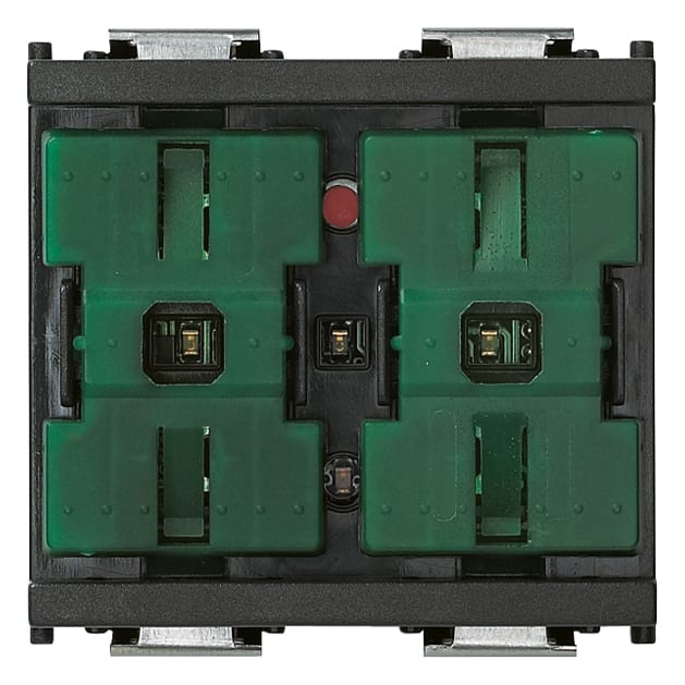 VIMAR SPA - VIWR16966 DUE PULSANTI BASCULANTI + REL GRIGIO