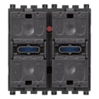 VIMAR SPA - VIWR19526 DUE PULSANTI BASCULANTI + REL