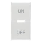 VIMAR SPA - VIWR20531.20.N TASTO 1M SIMBOLI ON E OFF NEXT