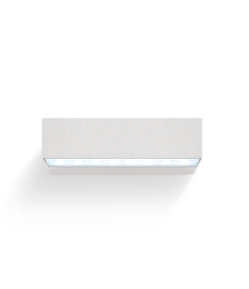 BOBOLI IN LUCE SRL - BBXRCA25WWBC RECTA APPLIQUE BIEM.BIANCO 25W DIFF.3000