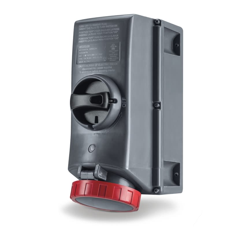 SCAME PARRE SPA - SCASCM460MI7W PRESA INTERBL. 60A 3P 4W 7H