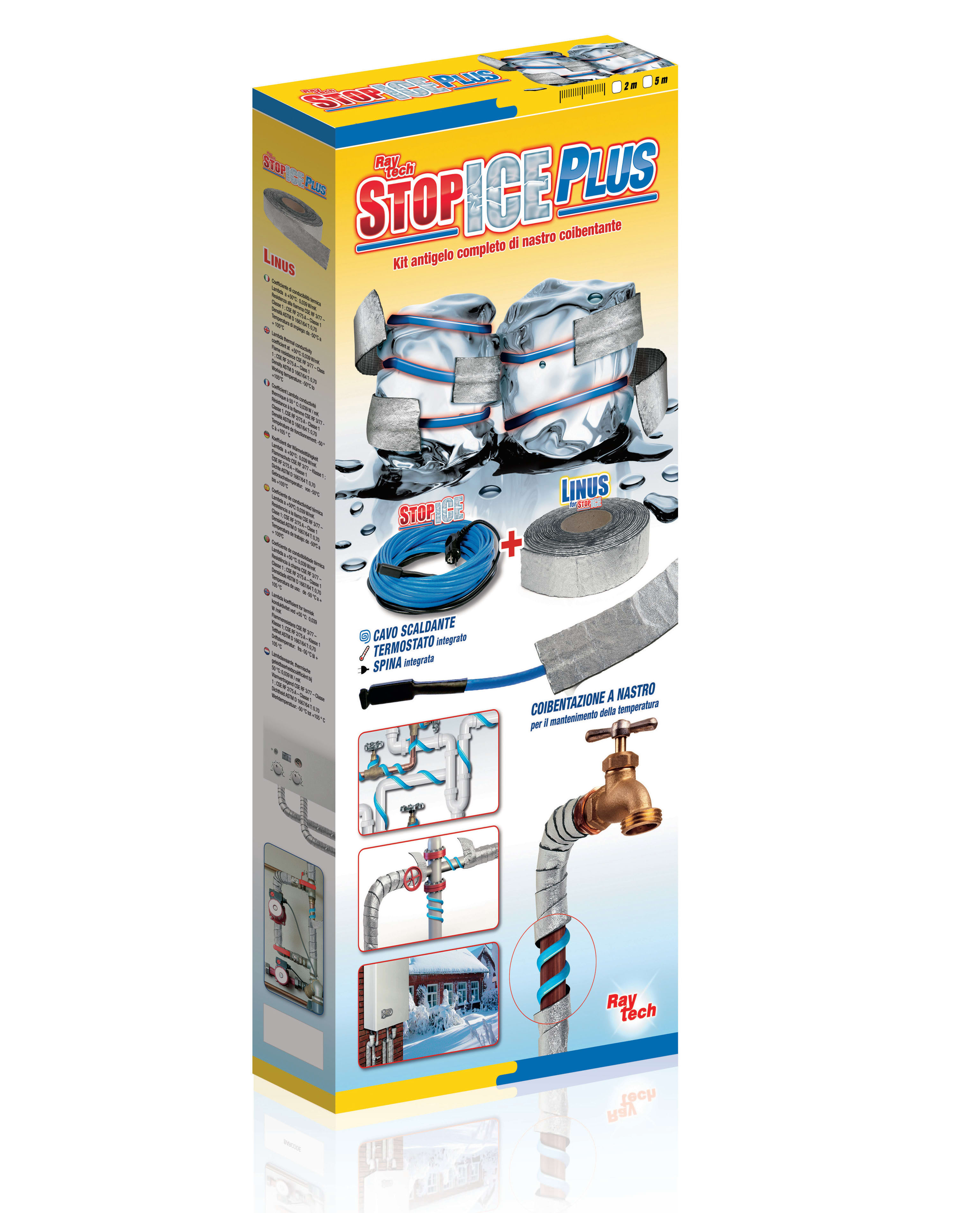 RAYTECH SRL - RYTSTOPICEPLUS2 STOP ICE PLUS 2 KIT ANTIGELO POT. COSTAN