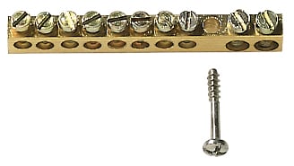 VIMAR SPA - VIWV51810 Morsettiera ottone 10 fori